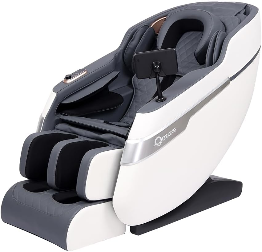 OZONE (5 Years Warranty) 4D Iyasu Full Body Massage Chair OZ-3 [WHITE]