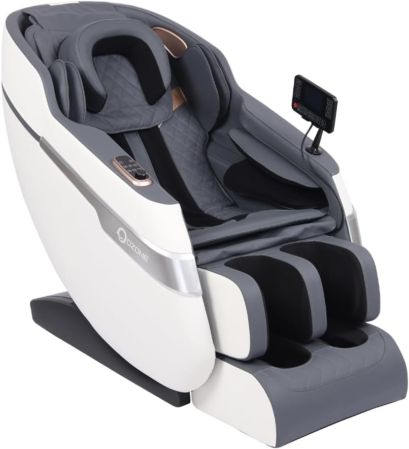 OZONE (5 Years Warranty) 4D Iyasu Full Body Massage Chair OZ-3 [WHITE]