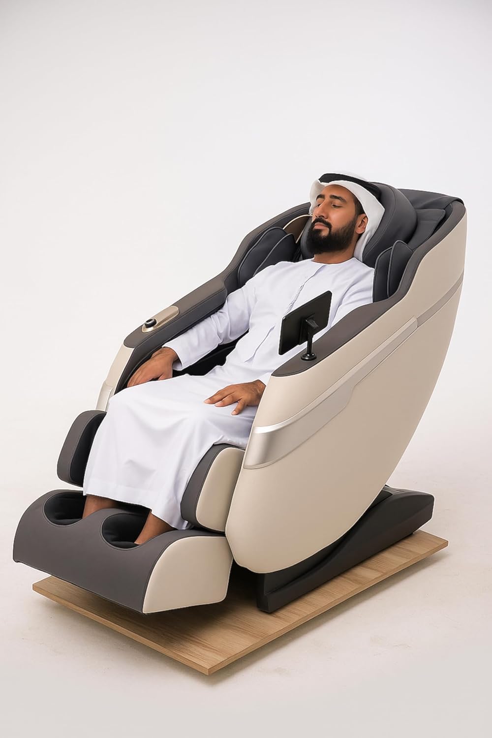OZONE (5 Years Warranty) 4D Iyasu Full Body Massage Chair OZ-3 [WHITE]