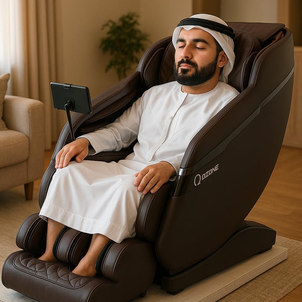 OZONE (5 Years Warranty) 4D Iyasu Full Body Massage Chair OZ-4 [Black]
